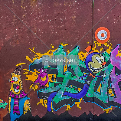 Saint Louis City Flood Wall (South Wall) by Ryan Hildebrand