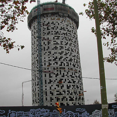 Torre Agbar by David Guija