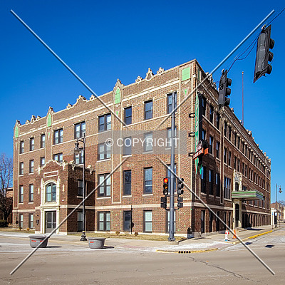 YMCA Building by Ryan Hildebrand