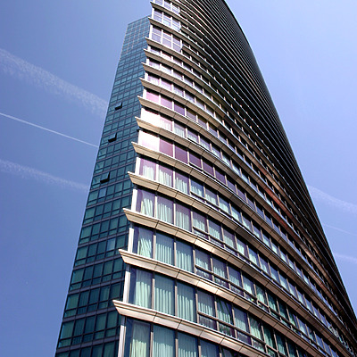No.1 West India Quay by Tristram Compton