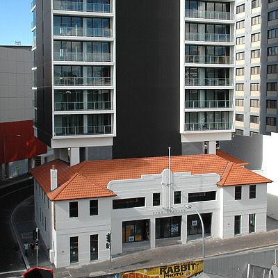 Escen on Church by John Bek