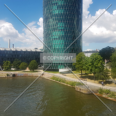 Westhafen Tower by Nephilim