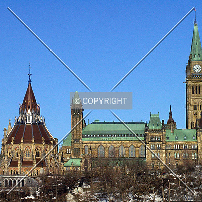 Parliament of Canada by Martin Bugajski