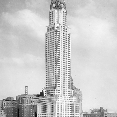 Chrysler Building by Detroit Publishing Co.