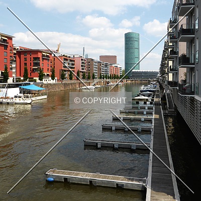 Westhafen Tower by Nephilim