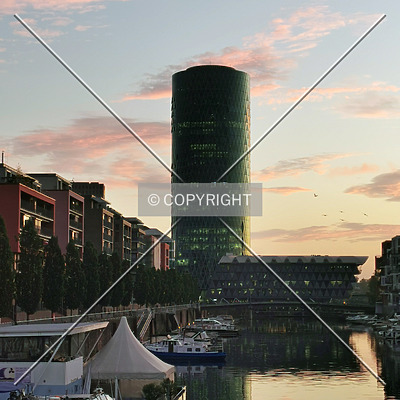 Westhafen Tower by Nephilim