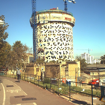 Torre Agbar by David Guija