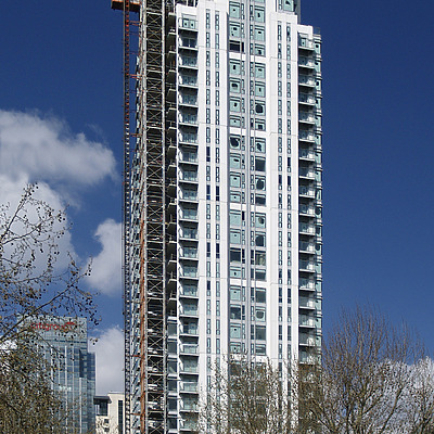 Pan Peninsula West Tower by Cesar Serrano
