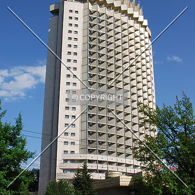 Hotel Kazakhstan by Andrey Dyukarev