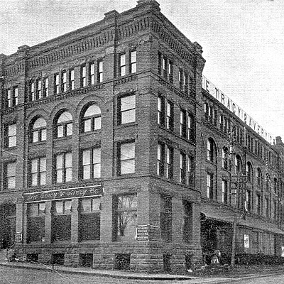 163 North Diamond Street by United States Public Domain