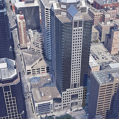 Town Pavilion by Google Earth