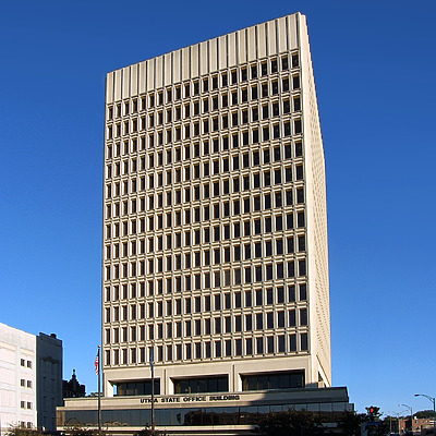 Utica State Office Building by John Cahill