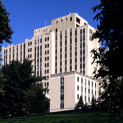 East Orange Veterans Administration Medical Center by John Cahill