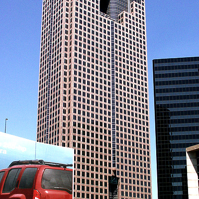 JP Morgan Chase Tower by Daniel Kieckhefer