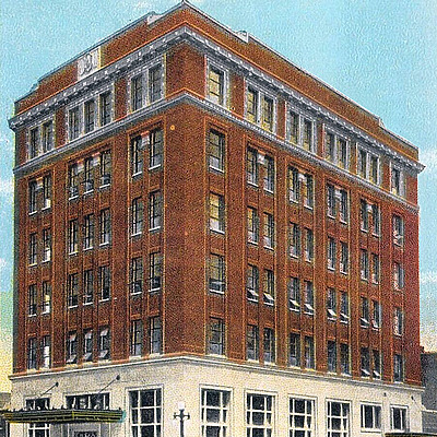 First Citizens National Bank Building by C. T. American Art