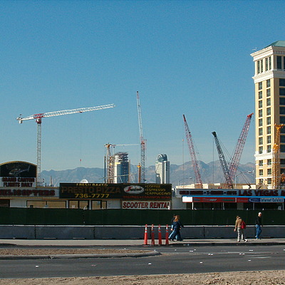 Cosmopolitan Casino Spa Tower by Rodney Gunn