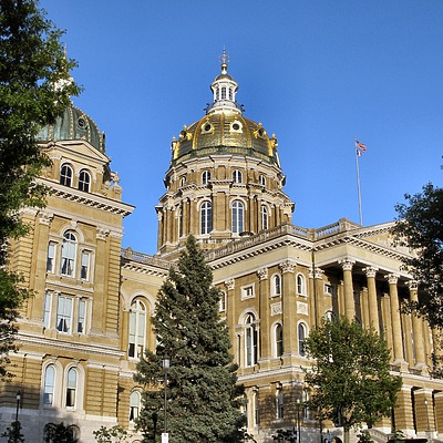 Iowa State Capitol by James Peacock