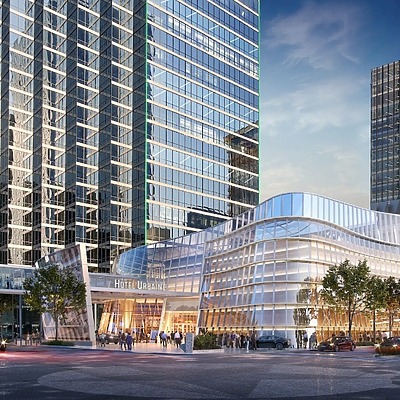 Bank of America Plaza by Hoefer Welker