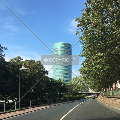 Westhafen Tower by Nephilim