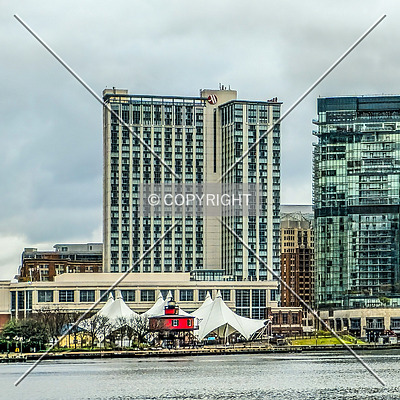 Baltimore Marriott Waterfront Hotel by Ryan Hildebrand
