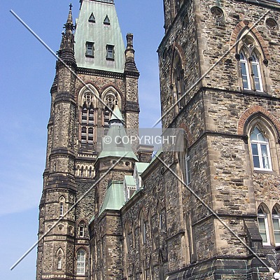 Parliament of Canada by Eric Blyth
