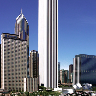 Aon Center by Daniel Kieckhefer