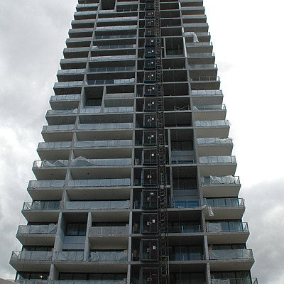 Escen on Church by John Bek