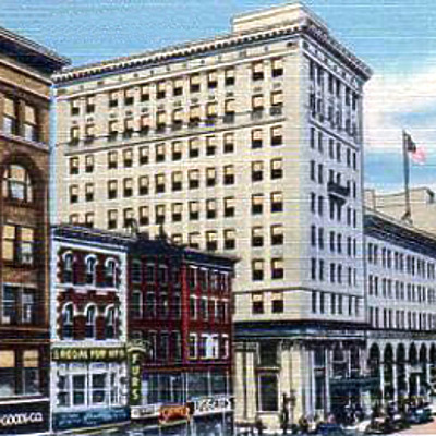 Citizens Bank Building by Amoskeag News Company