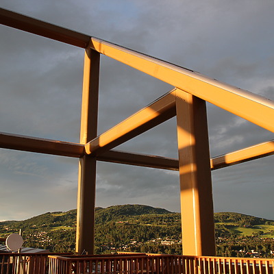 Mjøstårnet by Kjetil Balog