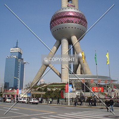 Oriental Pearl TV Tower by Nephilim