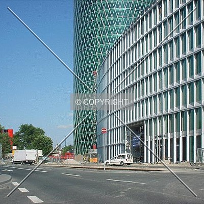 Westhafen Tower by Nephilim
