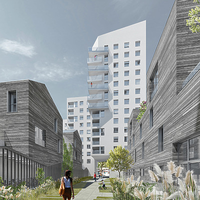 14 Ornano A by Philippon Kalt Architectes Urbanistes