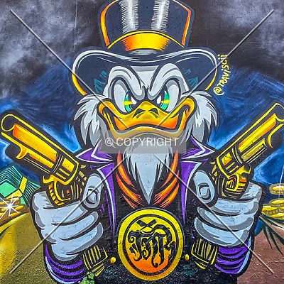 Saint Louis City Flood Wall (South Wall) by Ryan Hildebrand