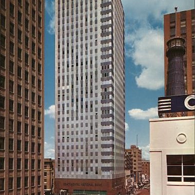 Landmark Tower by Strykers Western Fotocolor Post Card Photographers