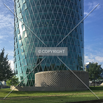 Westhafen Tower by Nephilim