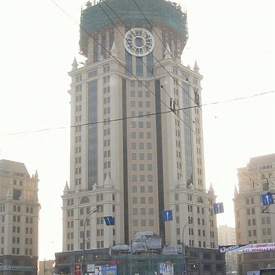 Paveletskaya Tower by Vehbi Inan