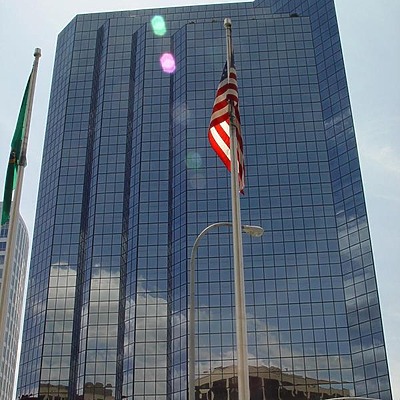Rainier Plaza by Garrett Stout