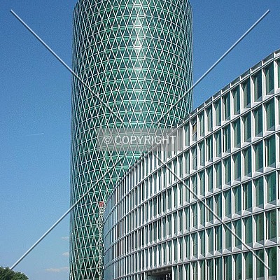 Westhafen Tower by Nephilim