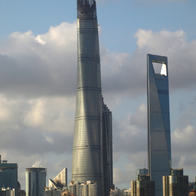 Shanghai Tower by Marshall Gerometta