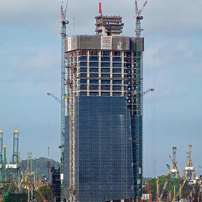 Marina Bay Financial Centre Tower 1 by Horst Kiechle