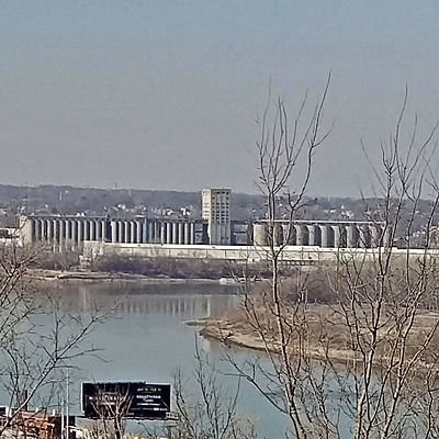 Public Levee Terminal Grain Elevators by Ryan Hildebrand