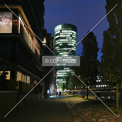 Westhafen Tower by Nephilim