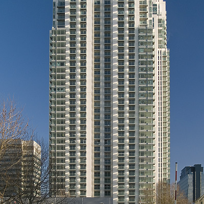 Pan Peninsula West Tower by Cesar Serrano