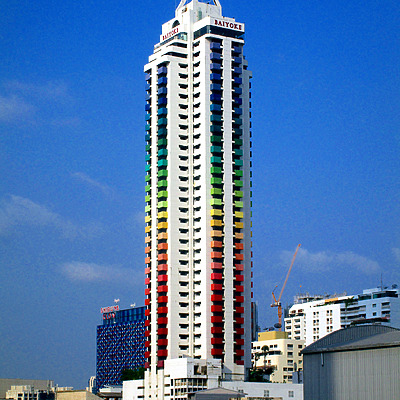 Baiyoke Tower I by Daniel Kieckhefer