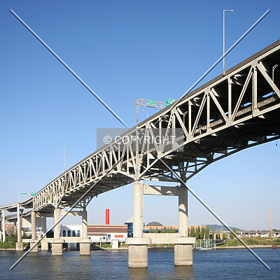 Marquam Bridge by Serdica