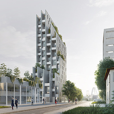 Les Jetées A by Jean-Baptiste Pietri Architecte