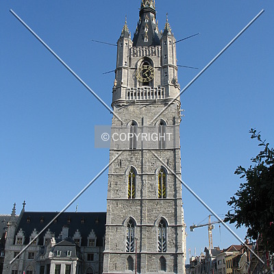 Belfort van Gent by Emmanuel D.