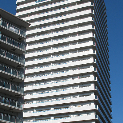 Park Side Tower Cosmos Kawaguchi Station Front by Kevin Hemphill