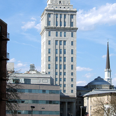 Union County Courthouse Tower Building by John Cahill