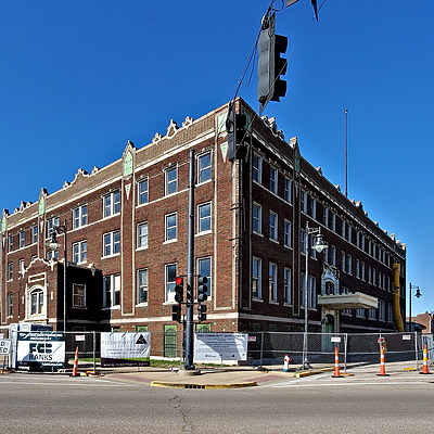 YMCA Building by Ryan Hildebrand